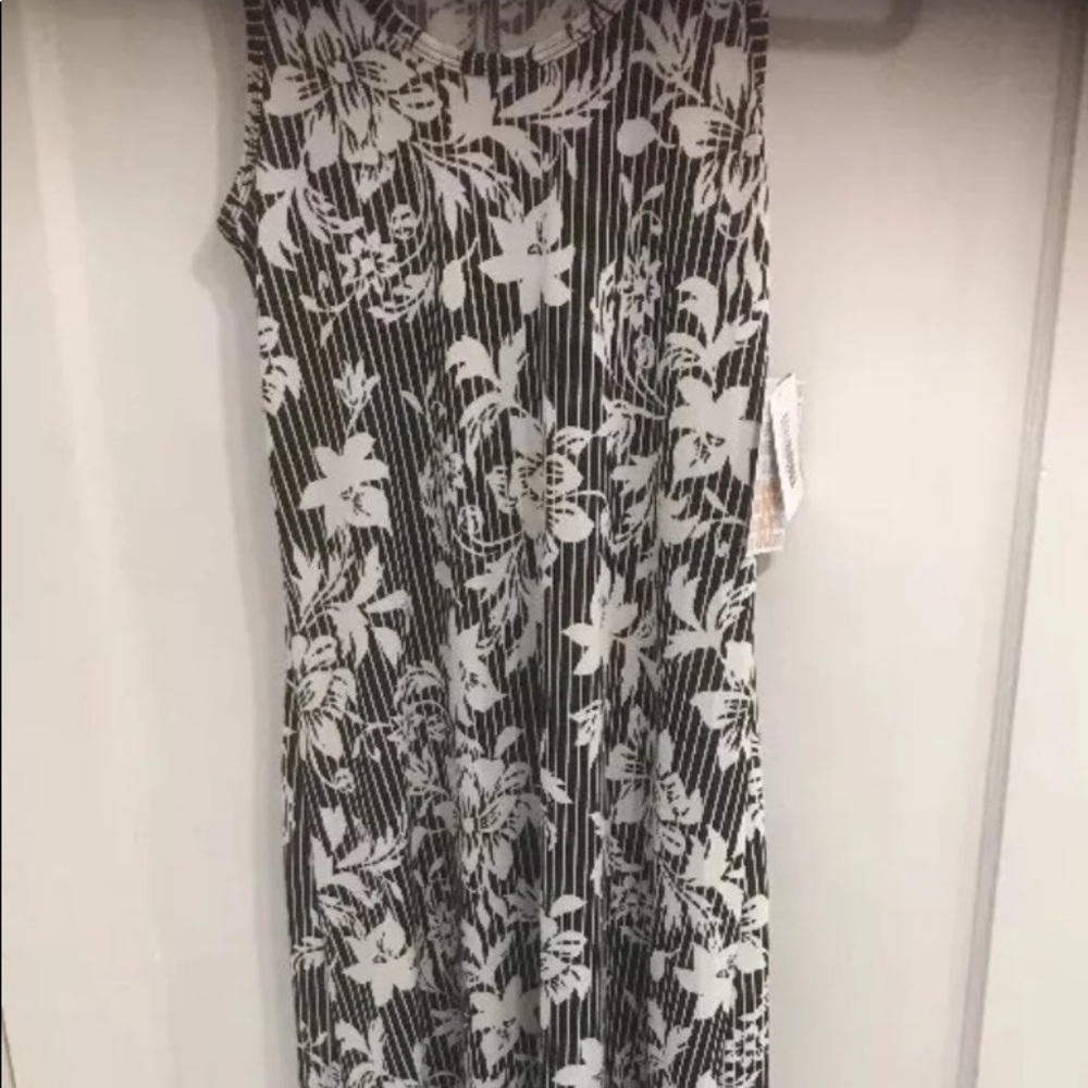 Lularoe Dani Floral & stripes xs